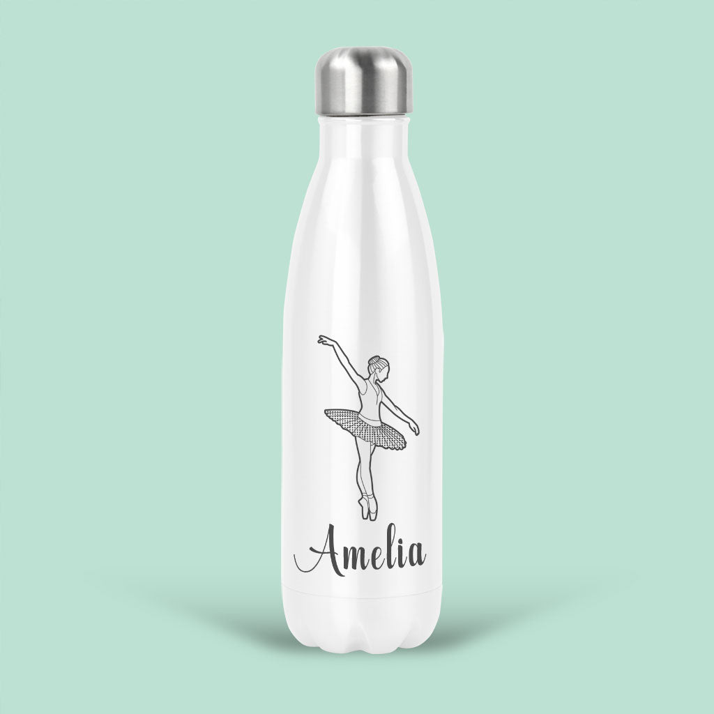 ballet dancer water bottle