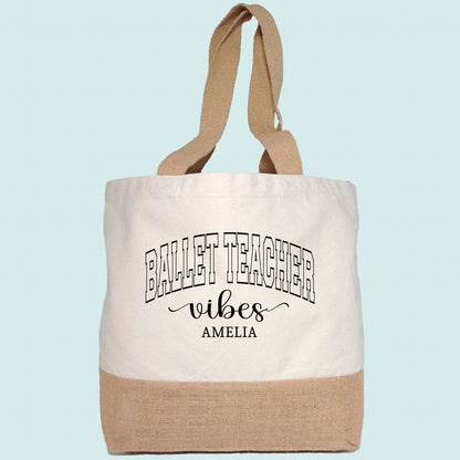 Ballet Teacher Bag Personalised