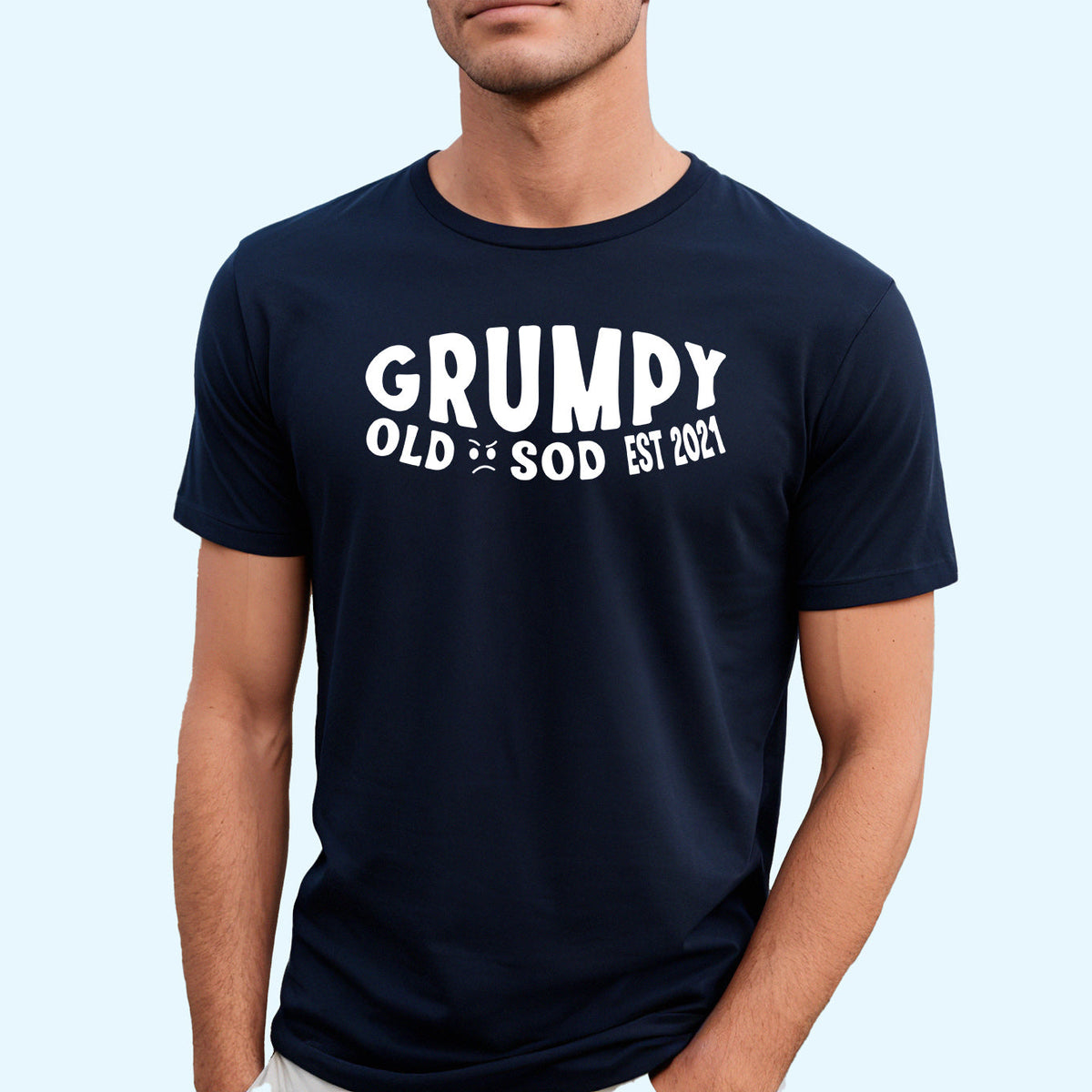 grumpy old sod tshirt personalised