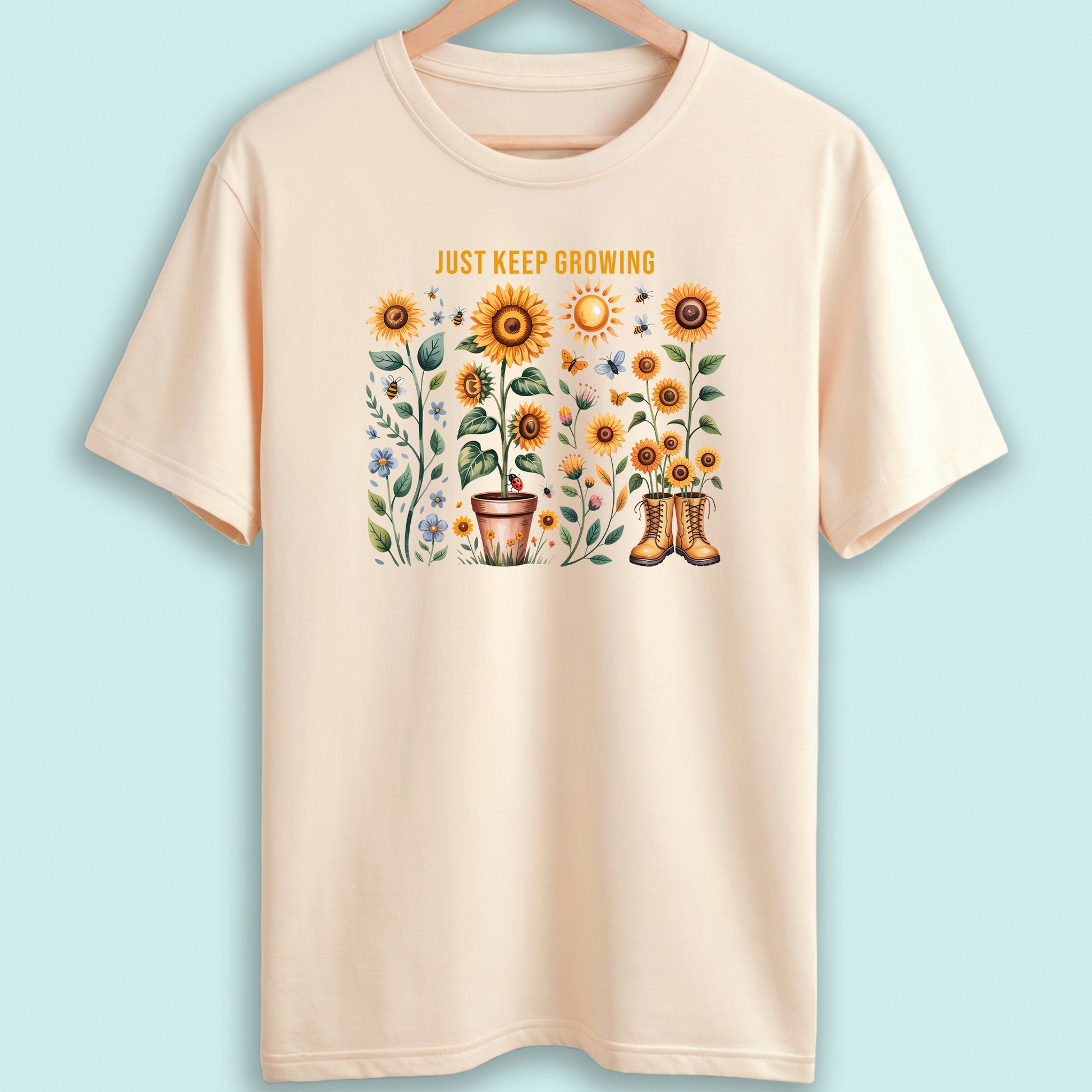 Sunflower T-Shirt Just Keep Growing