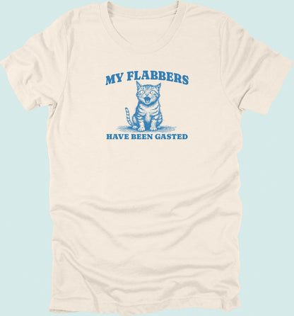 My Flabbers Have Been Gasted T-shirt Cat