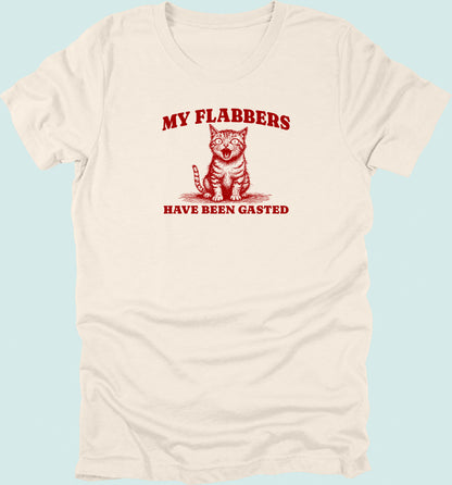 My Flabbers Have Been Gasted T-shirt Cat