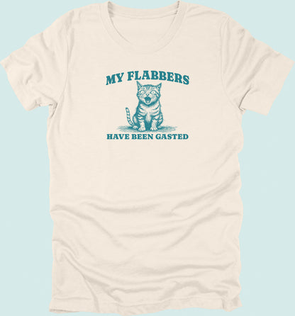 My Flabbers Have Been Gasted T-shirt Cat