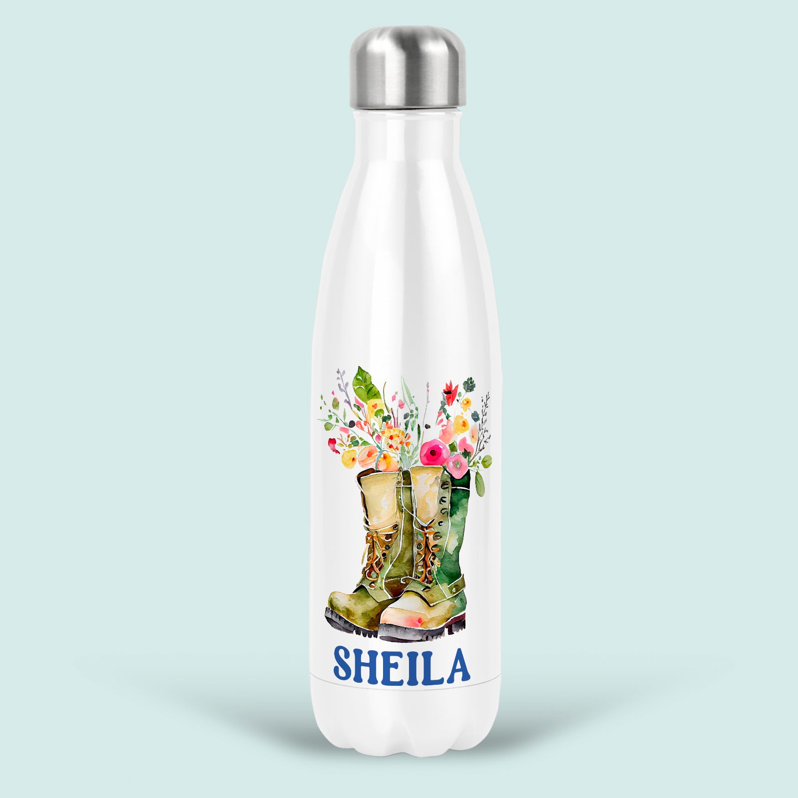 Gardening Gift Personalised Water Bottle