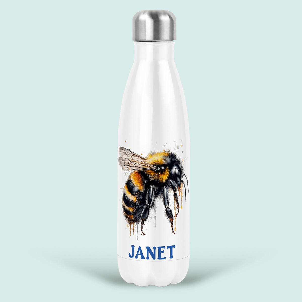 Bumblebee Gift Personalised Water Bottle