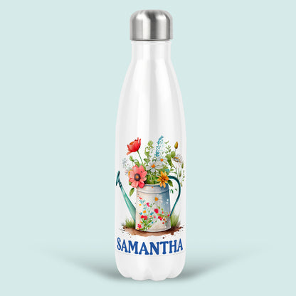 Gardening Gift Personalised Water Bottle