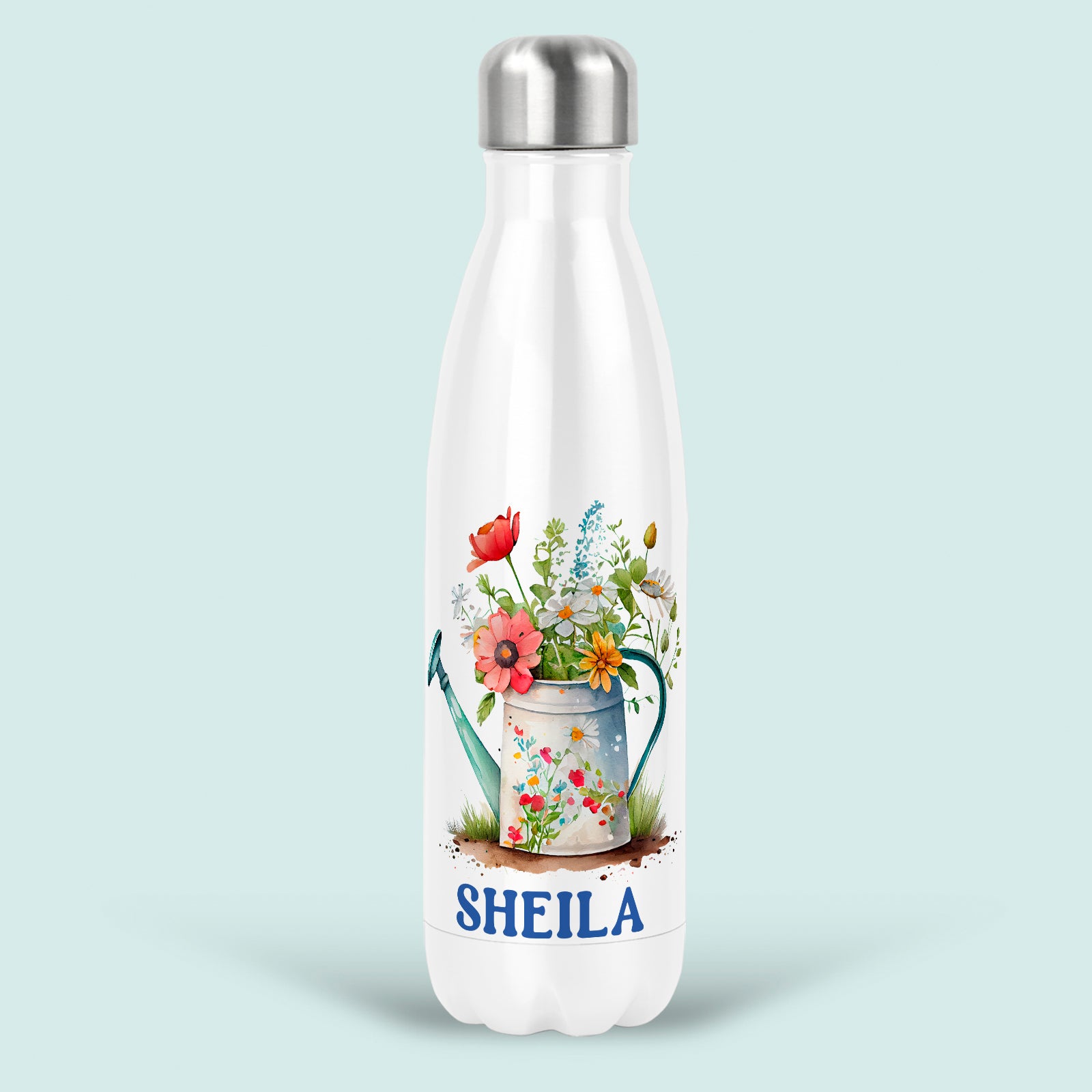 Gardening Gift Personalised Water Bottle