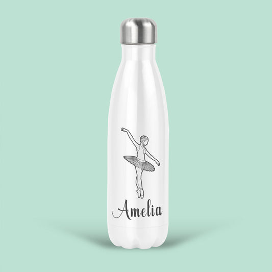 ballet dancer water bottle
